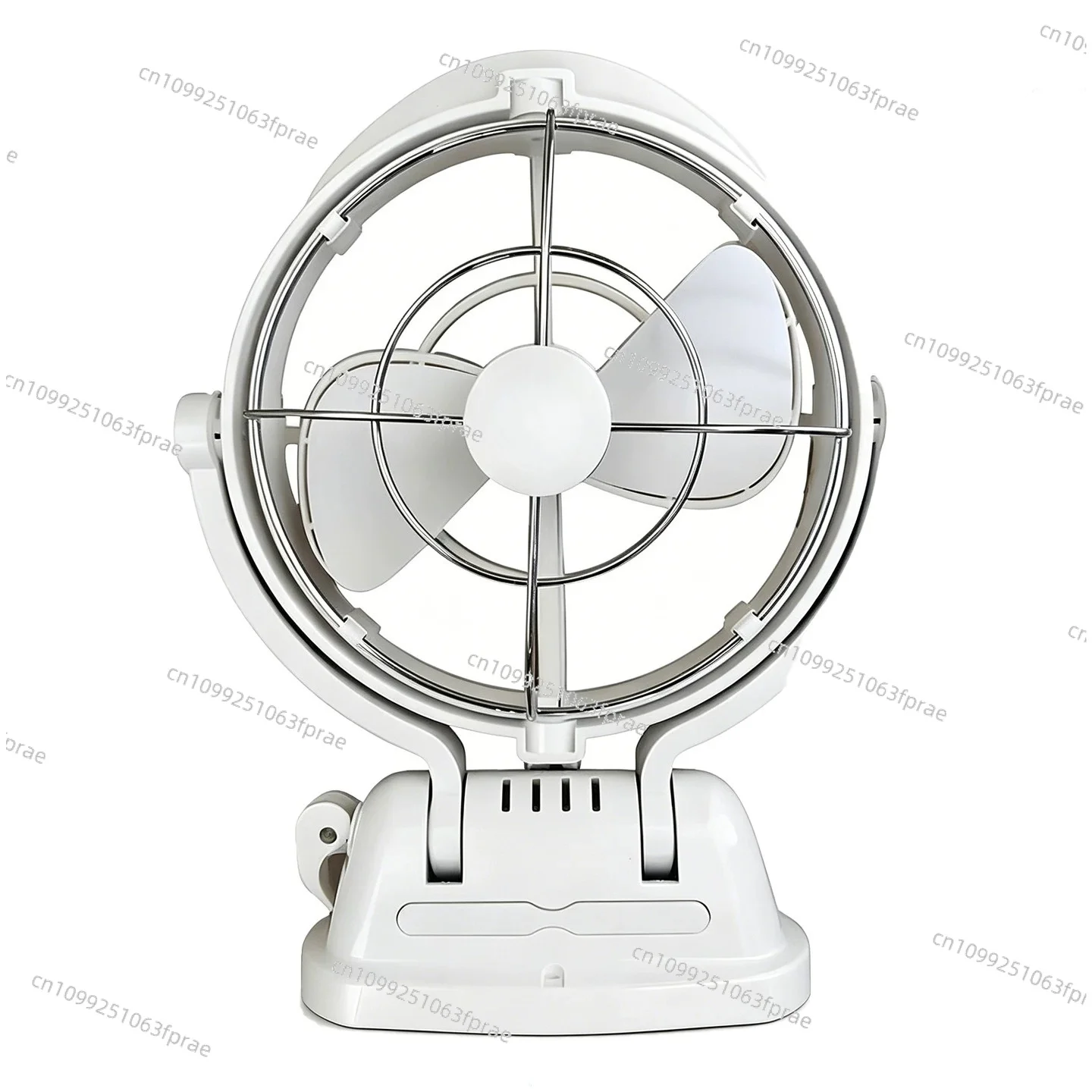 RV special DC electric fan hanging head fan 12V24V vehicle large air volume exhaust fan multi-gear adjustment
