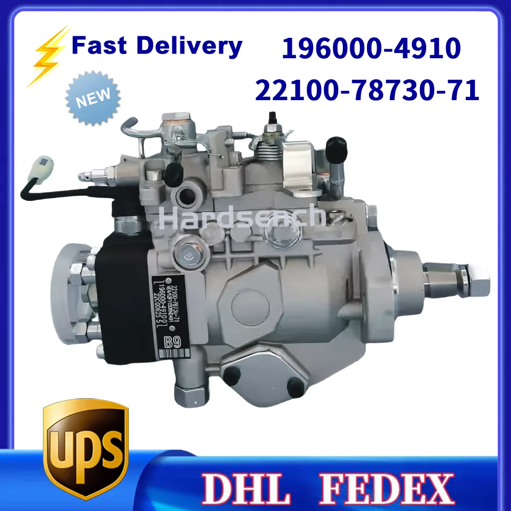 

196000-4910 22100-78730-71 Diesel Fuel pump VE4／12F1150RND491 for TOYOTA