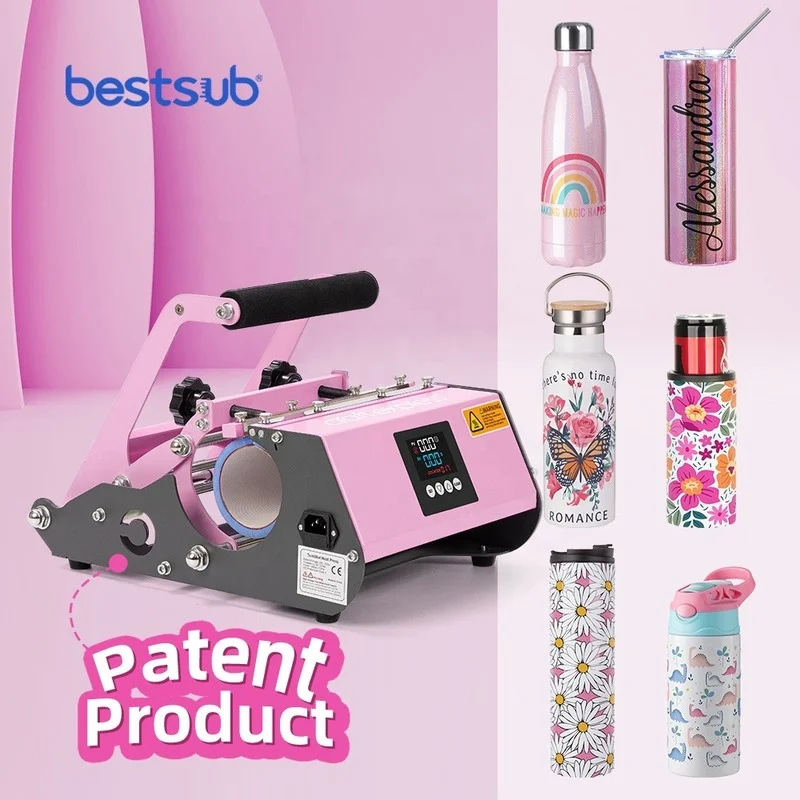 30oz 20oz 13oz 18oz 2 in 1 Transfer Glass Tumbler Machine Sublimation Heat Press Machine Sublimation Mug Heat Transfer