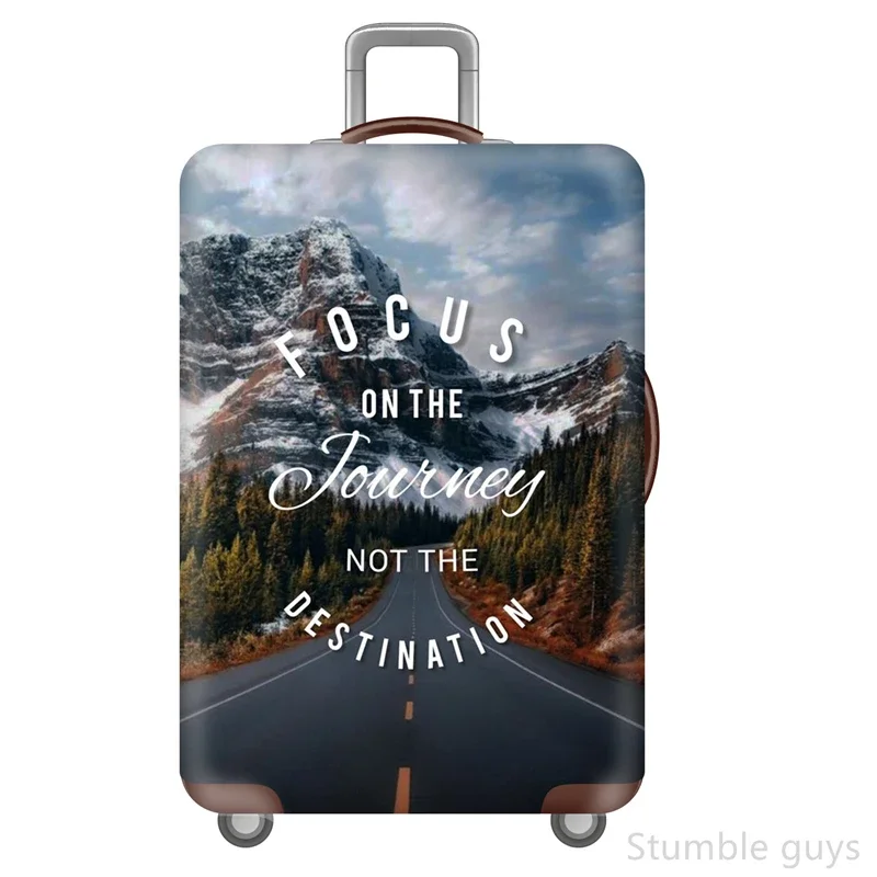 

Heavy Duty Elastic Luggage Cover Protective Dustproof Anti-Wear Suitcase Protector Must-Have For Road Trips 18-32 Inch