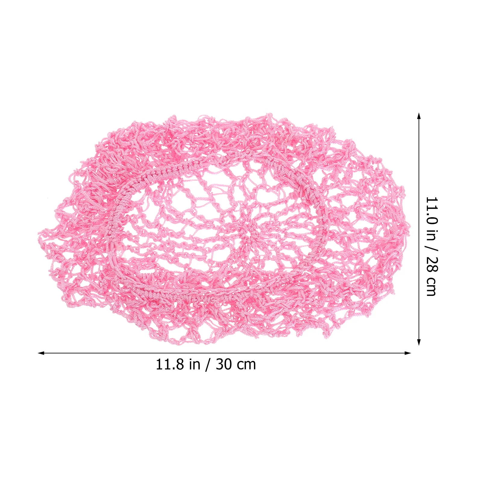 

2 Pcs Mesh Sleep for Long Hair Sleeping Hat Water Proof Net Crochet Miss