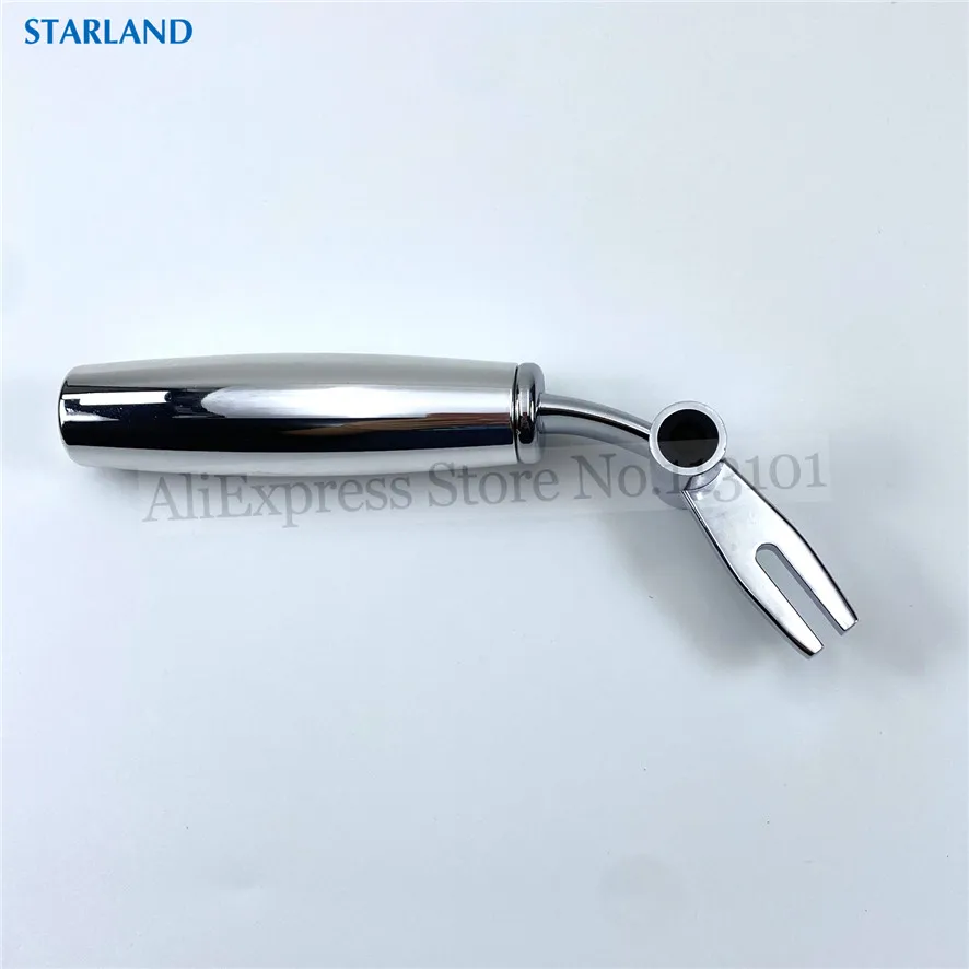 مقبض معدني رافعة قطع الغيار ، فضي اللون مقبض المناسب من MK BJ لينة تخدم آلات الآيس كريم ، 1
