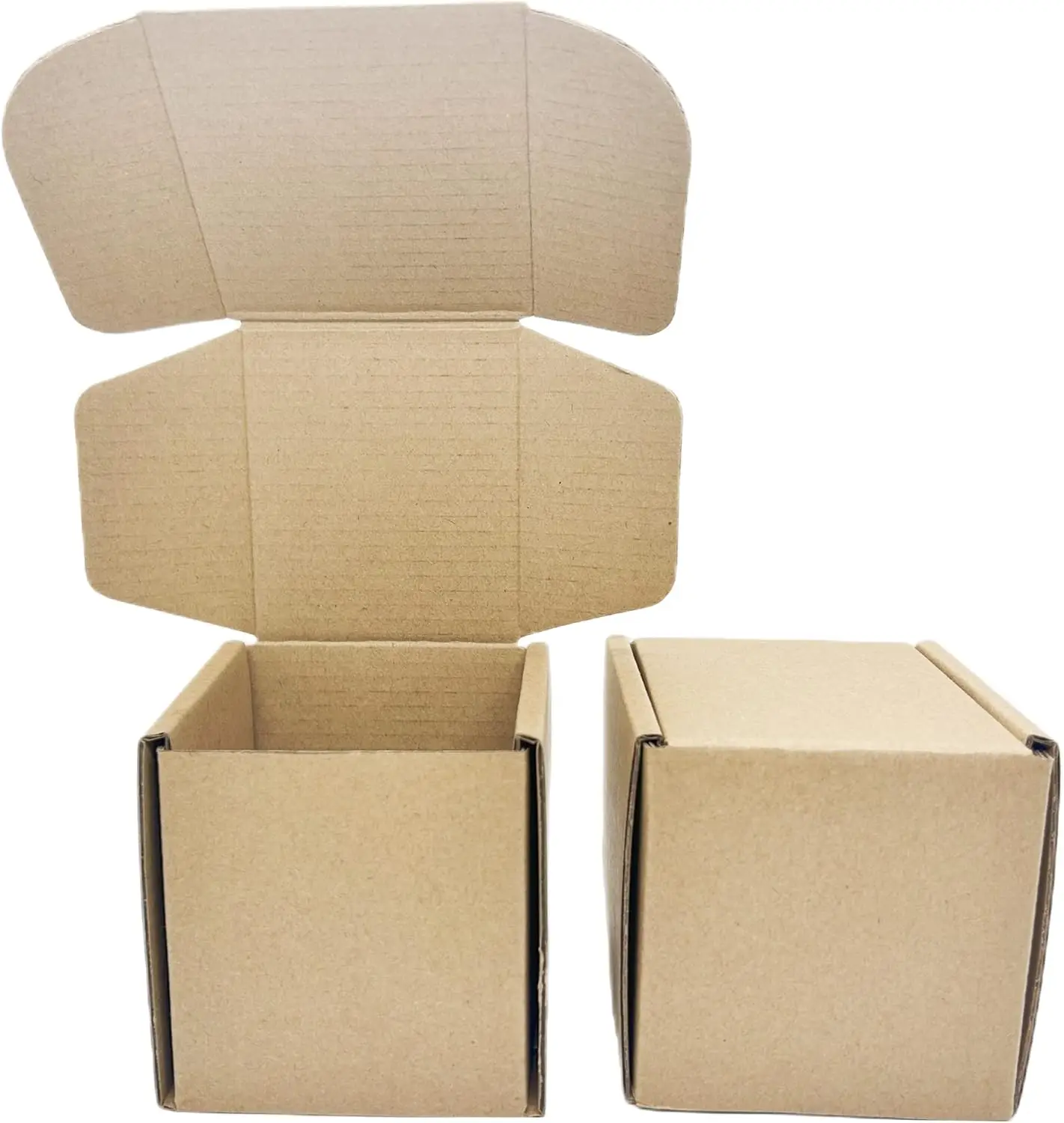 

20 Pack 3x3x3 Inch Double Wall Corrugated Cardboard Mailing Boxes for Small Items