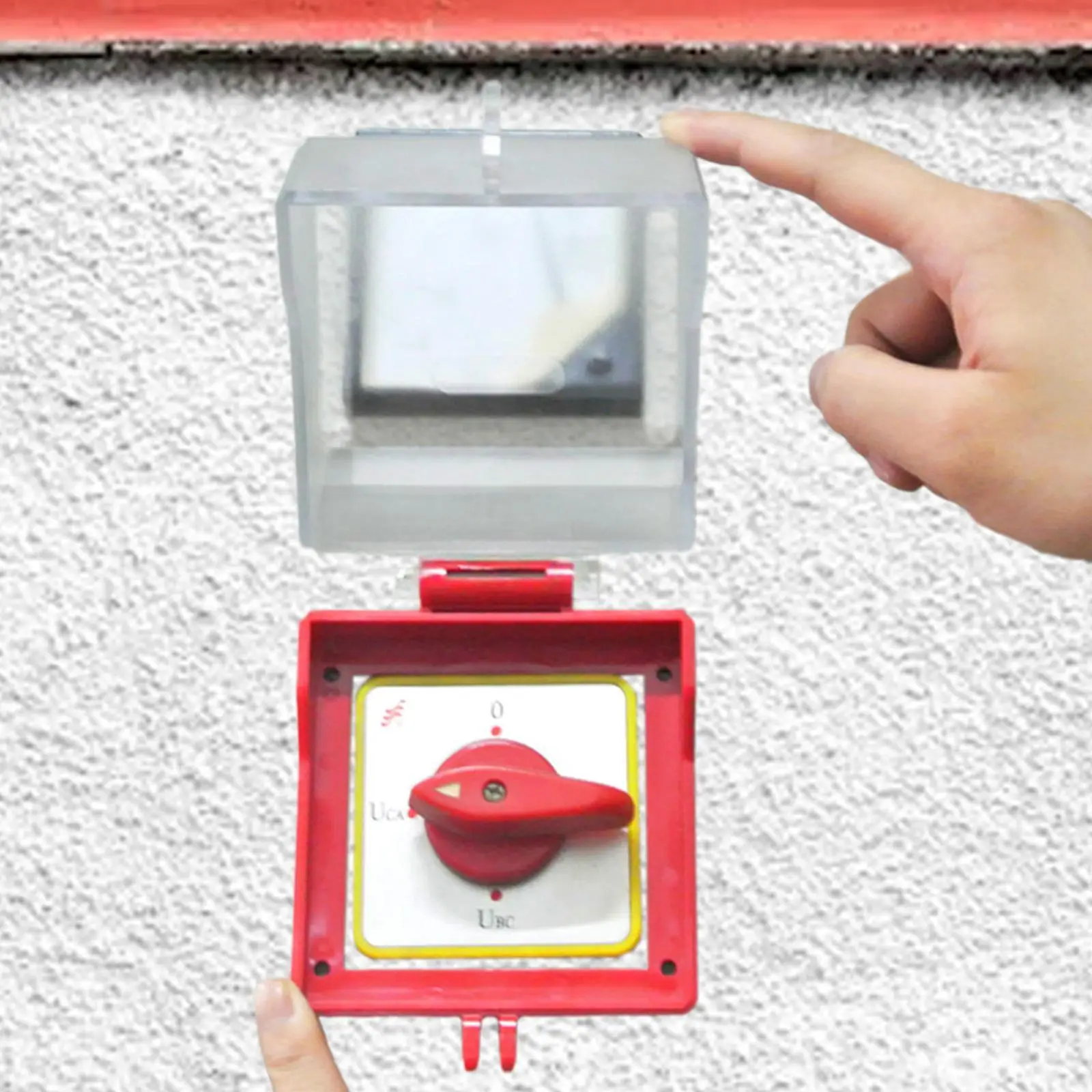 

Крышка кнопки переключателя из АБС-пластика, прозрачная защитная крышка блокировки, крышка тумблера для безопасного электрического настенного выключателя