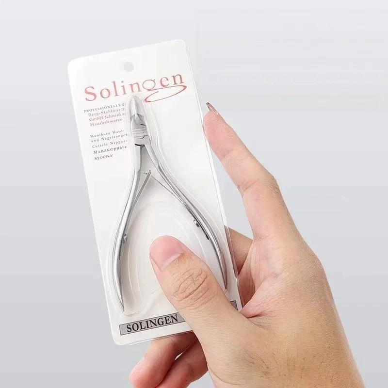 Cuticle Scissor Stainless Steel Nipper Cutter Nail Art Clipper Manicure Tool for Trim Dead Skin Cuticle and Hangnail