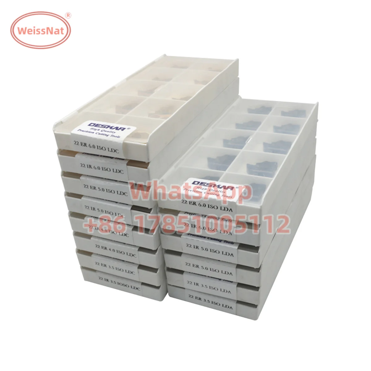 

22ER3.5ISO 22IR4.5ISO 22ER5.0ISO 22IR6.0ISO 22ERN55 22IRN60 22ER4.0TR 22IR5.0TR Твердосплавная вставка LDA LDC 22ER 22IR Вставки