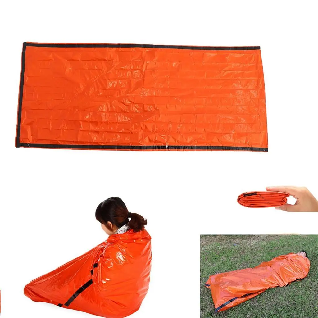 Reusable Outdoor Camping Waterproof Windproof Emergency Sleeping Bag Blanket