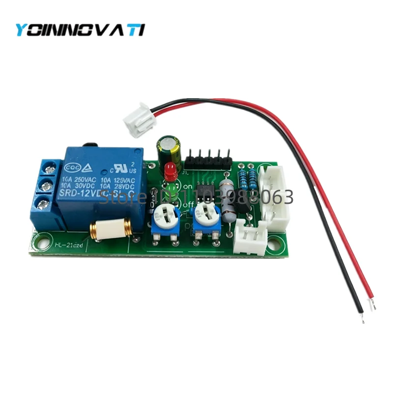 1pcs Vibration Module/ Vibration Sensors Relay Switch Sensitivity and The Time Delay Adjustable (D2A1) 12V