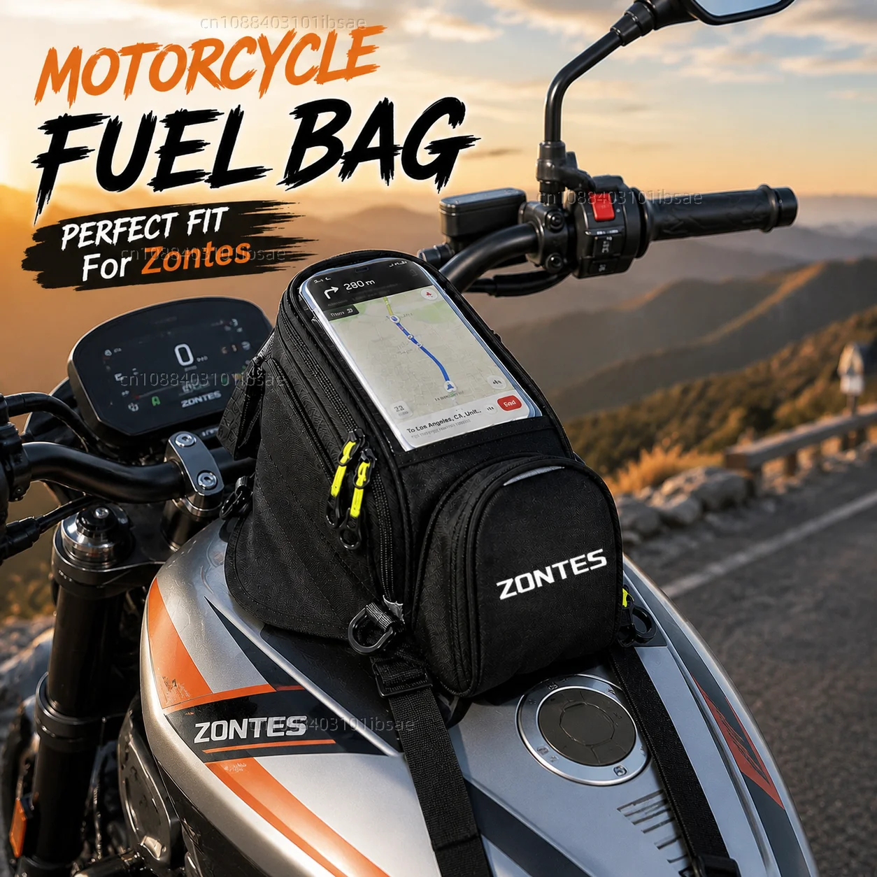 NEW Universal Magnetic Fuel Tank Bag Motorcycle Phone Navigation Pack For Zontes G1 125 ZT125 G1 ZT125U ZT 125 U ZT 310X ZT310R