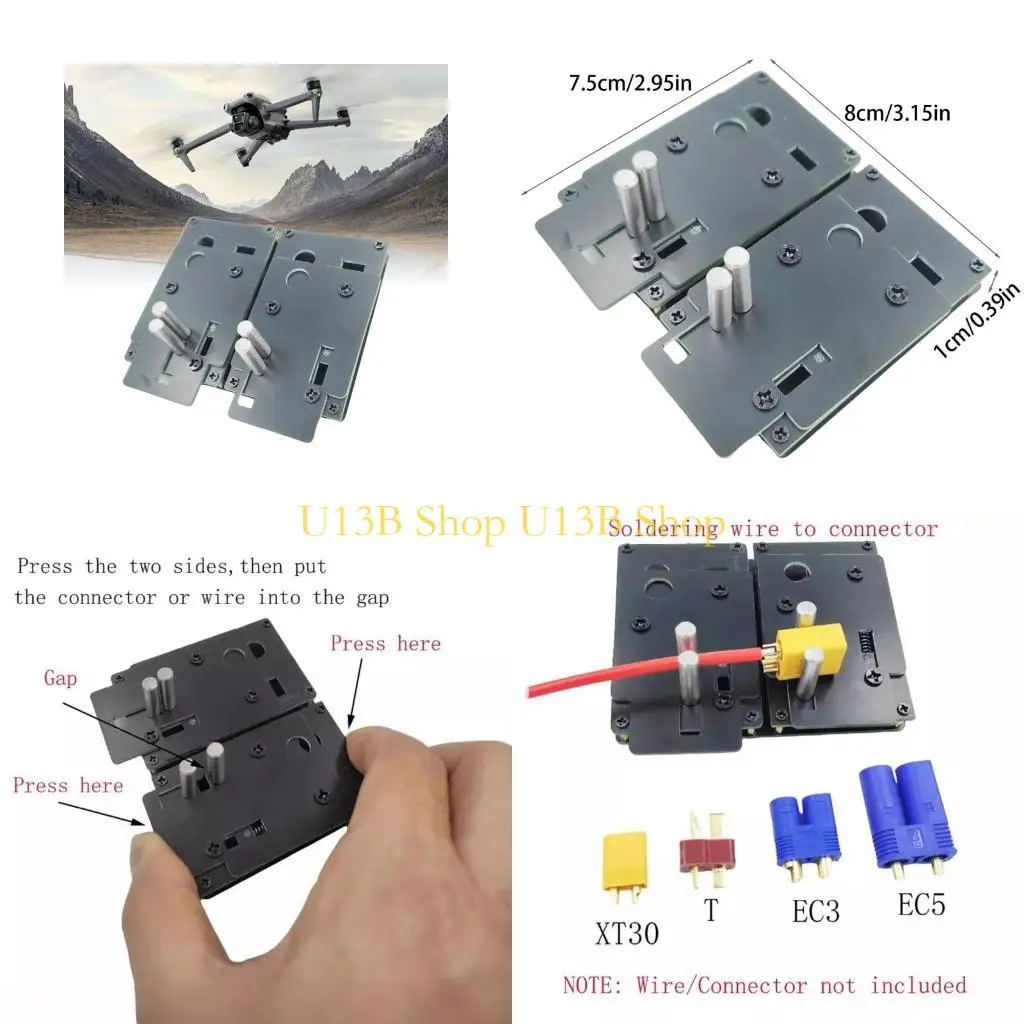 conector-controles-remotos-u13b-e-ferramenta-gabarito-para-estacao-solda-fio-silicone-para-xt90-xt60-ec5-ec3-xt30