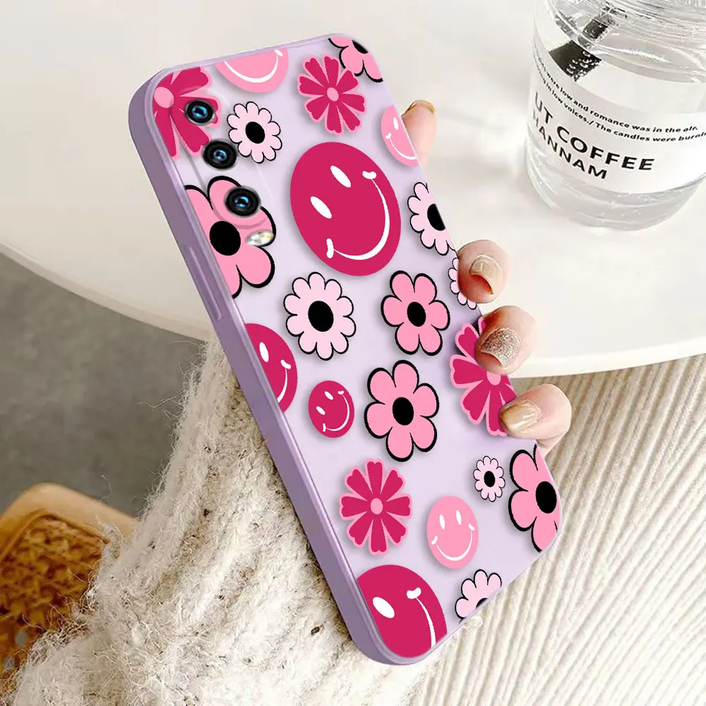 Cartoon Smile Face Phone Case For Infinix HOT 10 11 10s 11s 12 20s 30 30i 9 play Note 10PRONFC 11 12 G88 G96 X680 X682 10T 5G