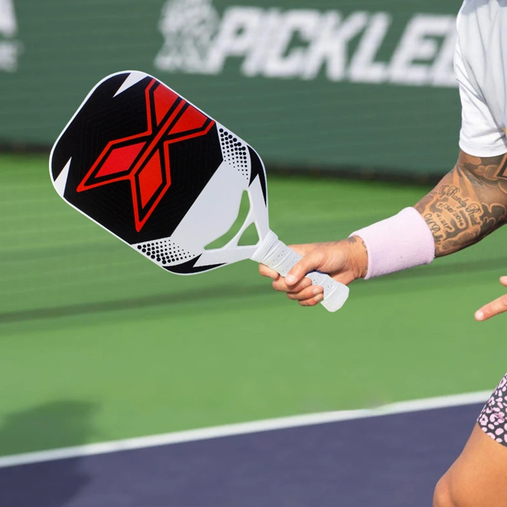 SONGYI Durable Highly Resilient Pickleball Paddle with Carbon Fiber Surface Shock Absorbing and Non-Slip Precise Ball Control - Image 6