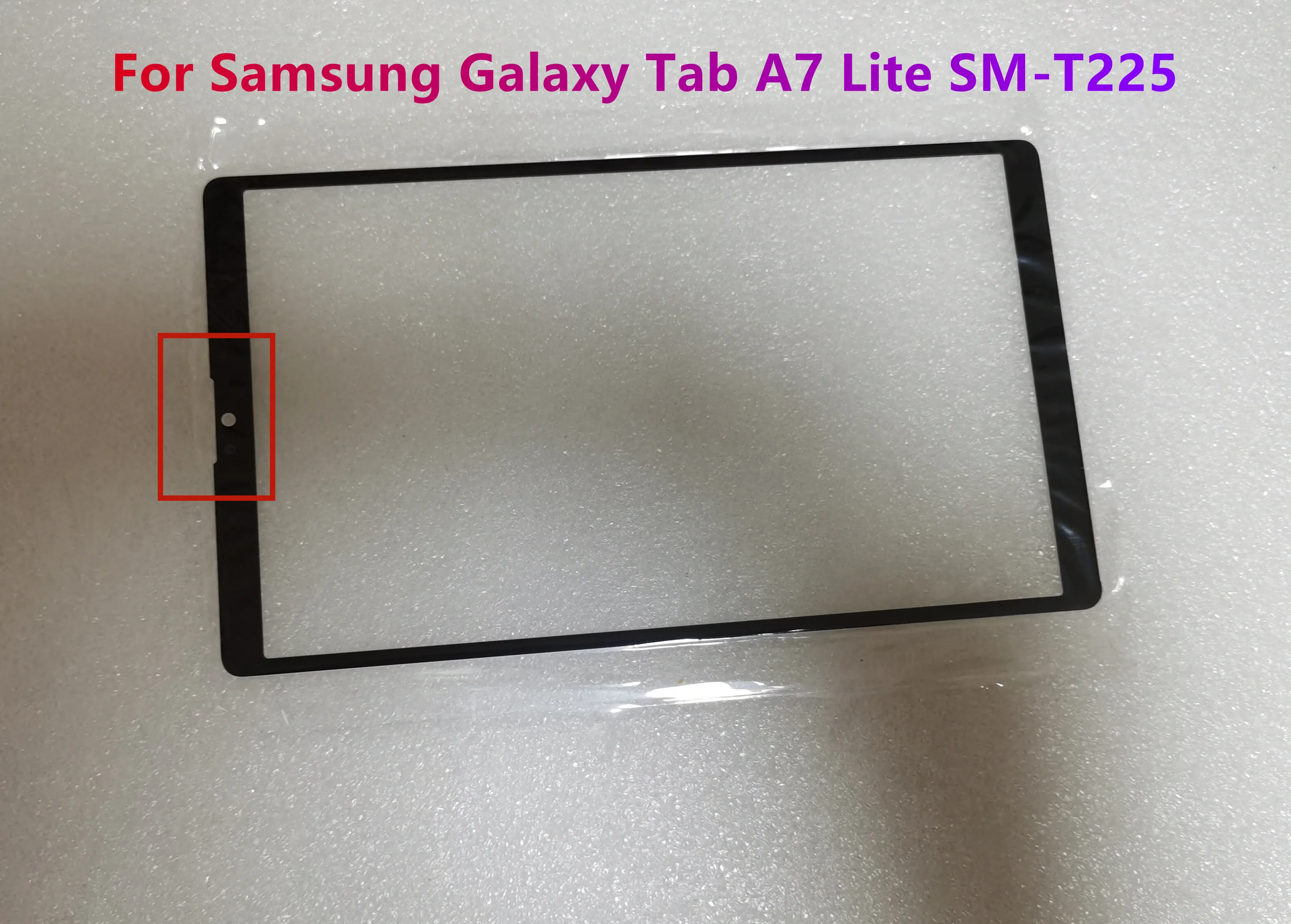 Новинка для Samsung Galaxy Tab A7 Lite SM-T220 T220 T225 сенсорный экран передняя внешняя ЖК стеклянная панель с ламинированным OCA клеем