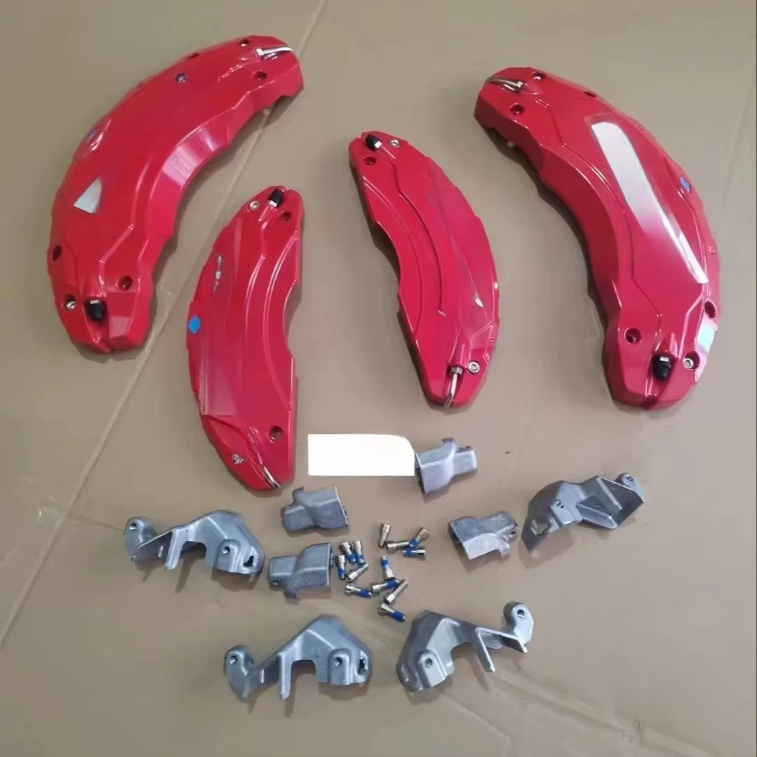 Aluminum Alloy Brake Caliper Cover and Sleeve New Condition Sports Modification Parts with Paint Color Change Options