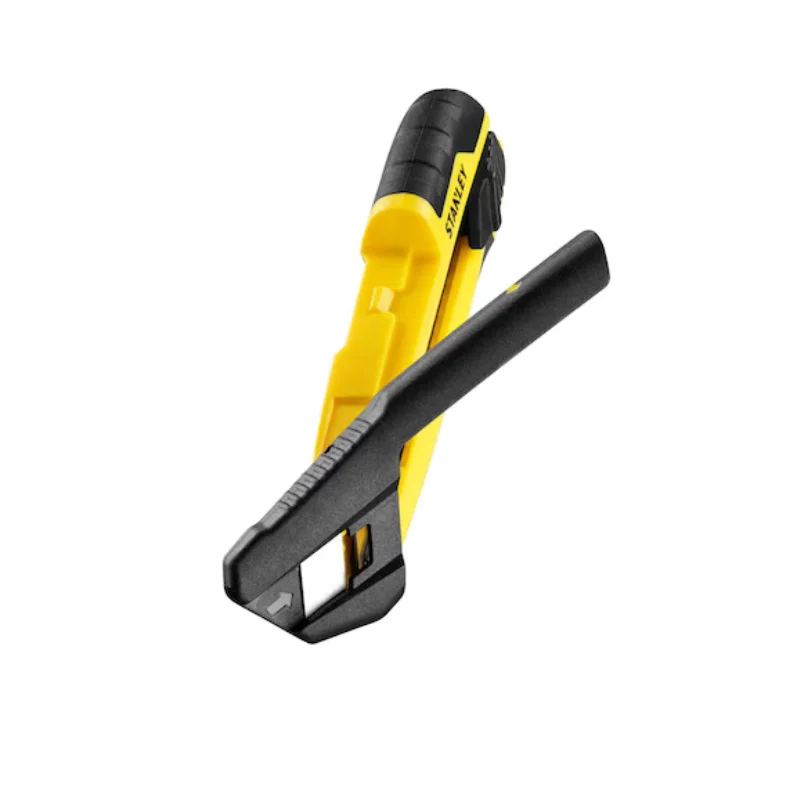Stanley STHT10501 Construction Knife Multipurpose Utility Knife Slide Snap-off Blades 18mm with Blade Breaker Quick Replacement