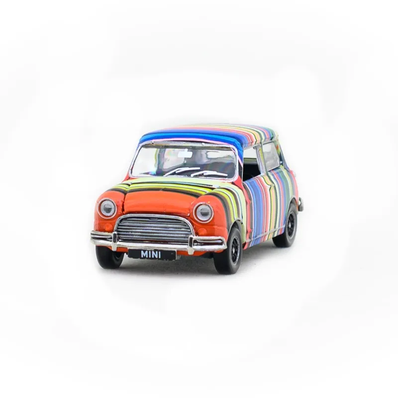 Tiny 1/50 Mini Cooper legering speelgoed motorvoertuig gegoten metalen model geschenken