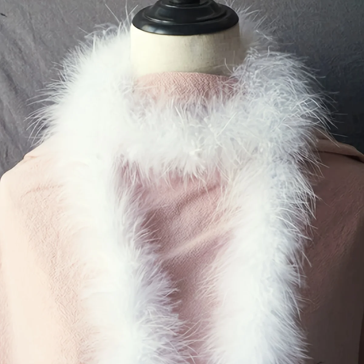 

2-метровое боа из перьев марабу (20 г) для шарфов, одежды, украшения рождественских елок, шалей, рукоделия, костюмов, свадебных платьев, аксессуаров из перьев