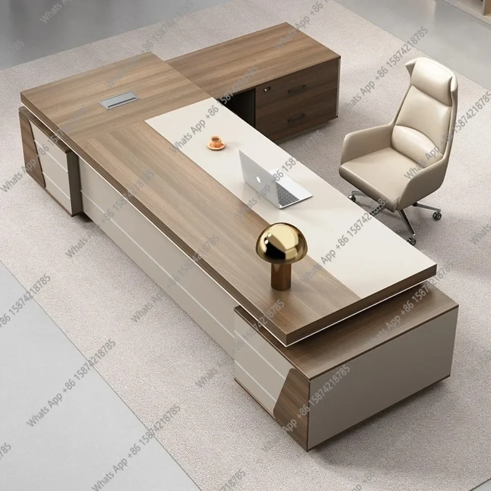 

XS Light Luxury Design Office Desk Corner Storage Minimalist Stand Up Reading Chinese Desks Art Mesa Escritorio Desk Furniture