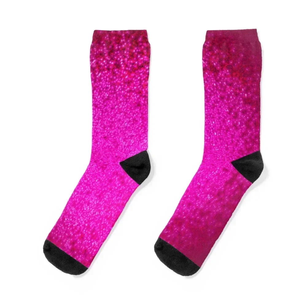 

Sparkled FRP - Pink Socks Rugby Stockings Hiking boots sports stockings Women Socks Men's