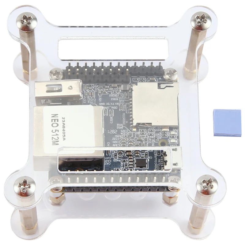 مجموعة واحدة من قطع الغيار العملية مناسبة للوحة تطوير Nanopi NEO Allwinner H3 NEO V1.4 512 ميجابايت Openwrt/LEDE/Ubuntu/Armbian