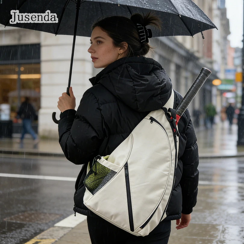 

Badminton Racket Special Storage Bag with Large Capacity, Single Shoulder Tennis Racket Bags, Pickle Ball, Unisex Crossbody Bags