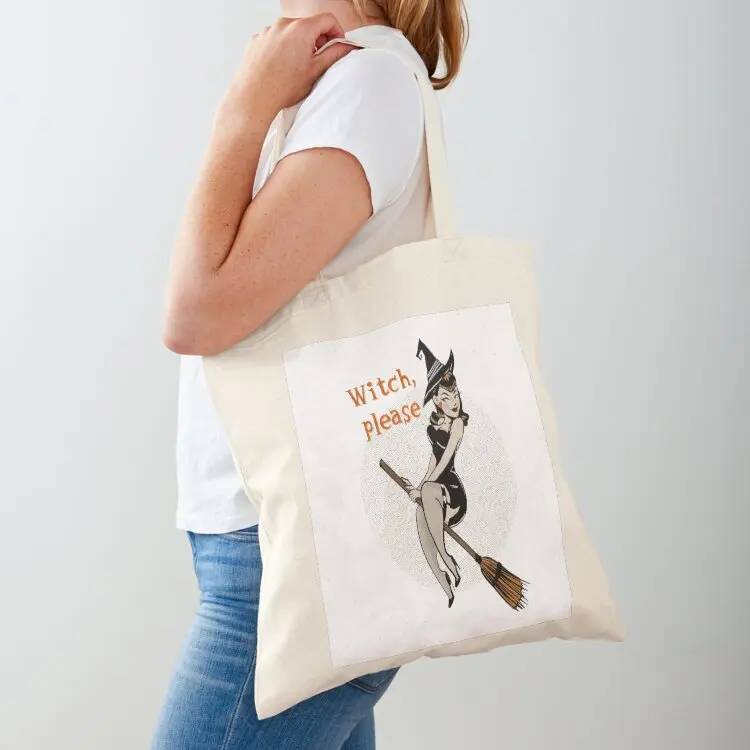 

Witch,plz Tote Bag Shopper Reusable bags Woman shopper bag