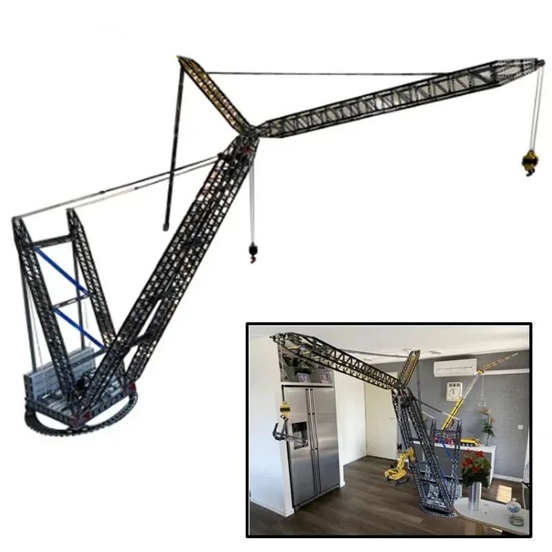 

Совершенно новая модель блока грузового крана MOC-73532 SGC-250 MOC, креативная строительная игрушка в подарок для мальчиков и детей на день рождения.