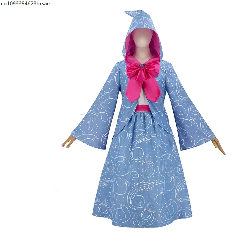 

Adult Godmother Outfit Fancy Dress Up Carnival Party Costume Women Witch Fairy Satge Performance Costume