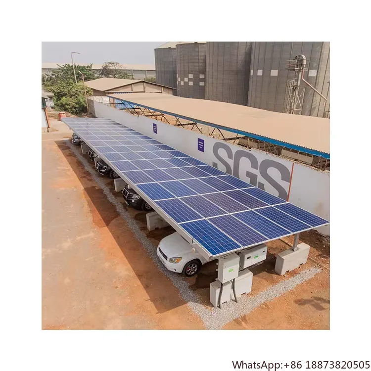 

Customized 10KW Aluminum Solar Carport Bracket Solar Energy Carport Systems For Cars Parking