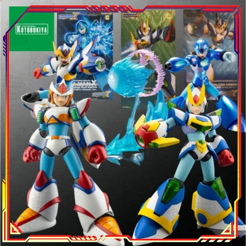Kit de Montaje Kotobukiya Mega Man X 1/12 Serie X Premium Charge Shot Blade Segunda Armadura Falcon Armor Max