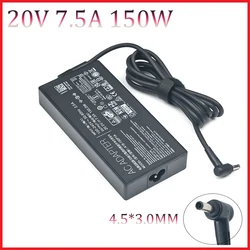 Cargador de ordenador portátil ADP-150CH B, adaptador de CA de 20V, 7,5a, 150W, 4,5x3,0mm, para ASUS TUF GAMING X571L, F571G, F571L, VX60G, fuente de alimentación para Notebook