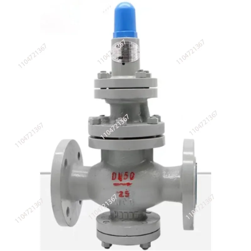 Y43H-16C pilot piston type high temperature steam pressure reducing valve flange pressure regulating valve DN40