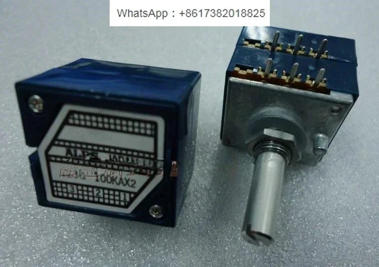 

RK27 AUDIOPHILE LEVEL VOLUME A250KA500K DUAL POTENTIOMETER 25MM ROUND SHAFT