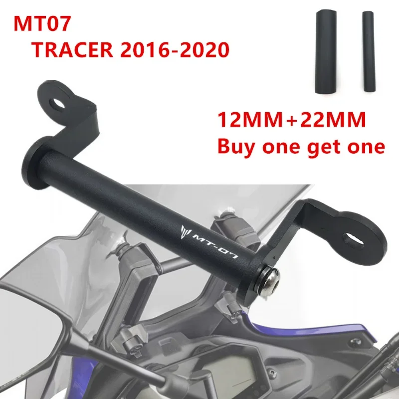 

For YAMAHA MT07 MT-07 Tracer 2016 2017 2018 2019 2020 21 22 2023 Motorcycle Phone Stand Holder GPS Navigation Plate Bracket