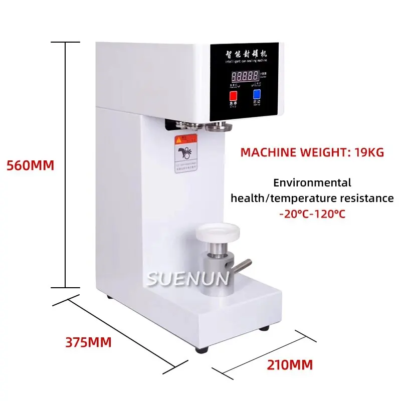 Automatic milk tea shop beverage sealing machine  can seamer machine  aluminum beer can sealing machine cola sealing machine