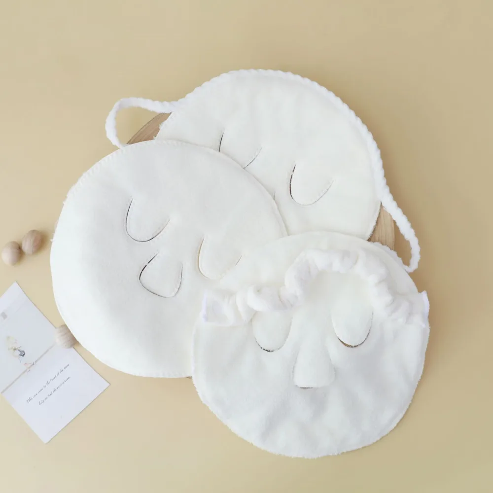 

Hot Compress Towel Skin-friendly Facial Care Tools Steam Heating Cold Hot Compress Face Towel Wet Compress Irrigation Face Towel
