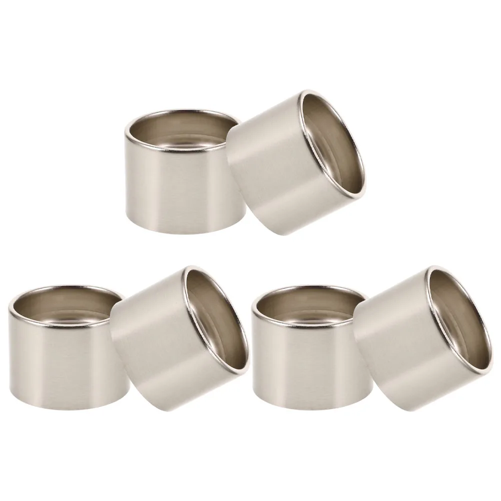 

6pcs Light Socket Shade E26 E27 Threaded Metal Retaining Lampshade Holder Fixtures Replacement Parts For Glass Lamp Shades