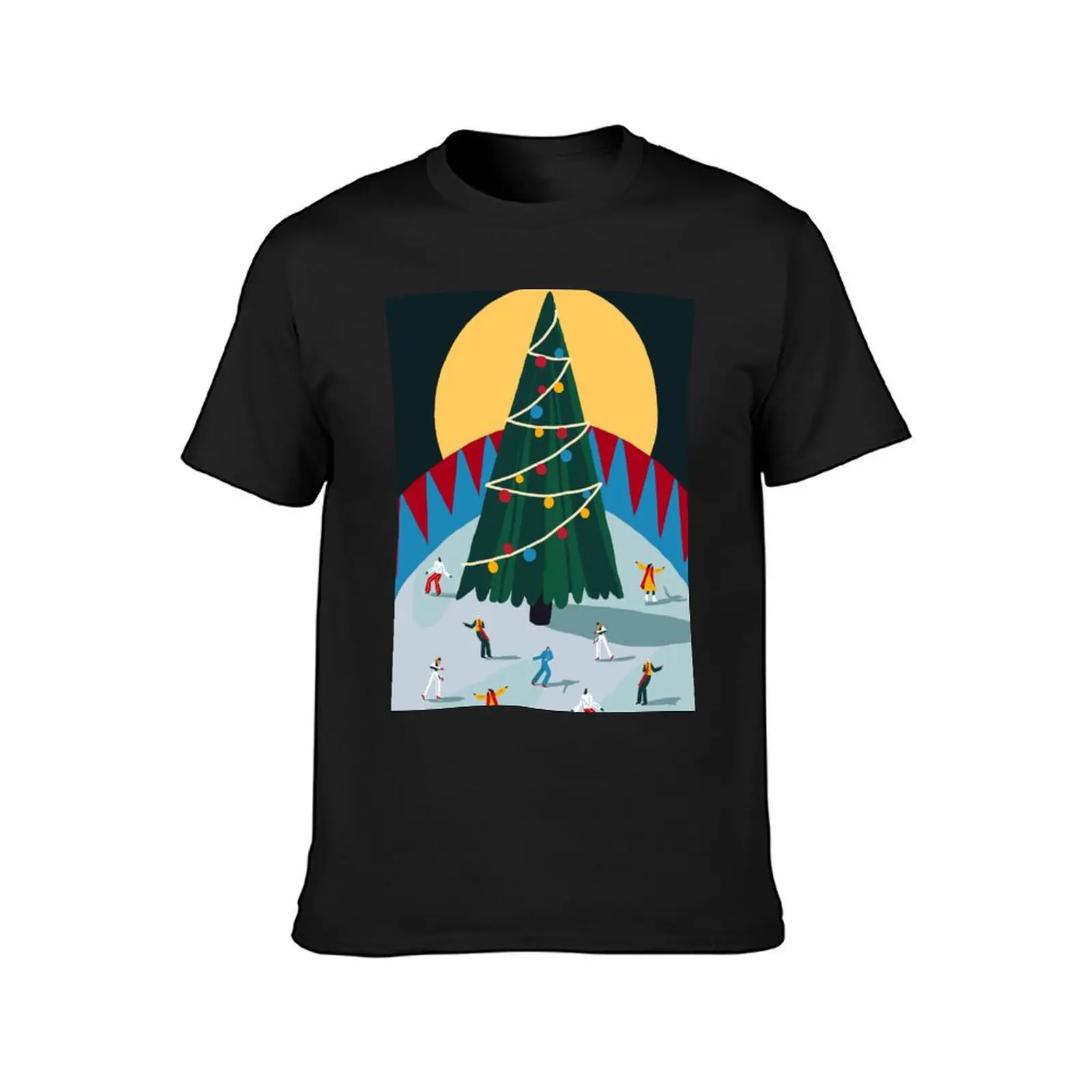 Christmas Mood T-Shirt customizeds quick drying cute tops oversizeds mens workout shirts