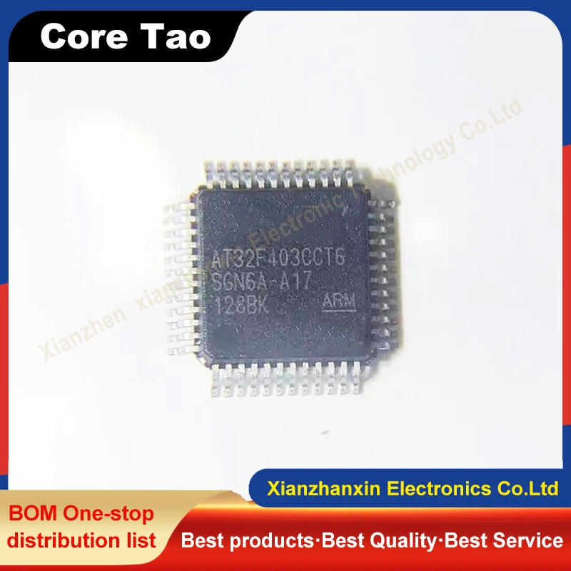 1pcs/lot AT32F403CCT6 AT32F403 403CCT6 QFP48 Microcontroller chips in stock