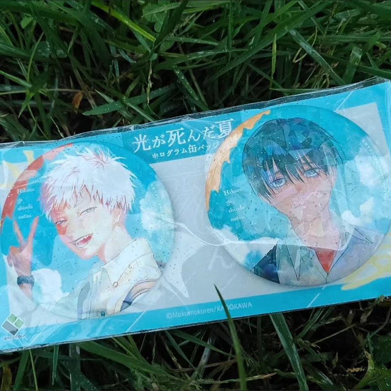 

Горячая 58 мм аниме Лето Хикару Дяд Цзюзинака Йосинори Косплэй костюм значок булавка Spte жесть брошь реквизит рождественские подарки