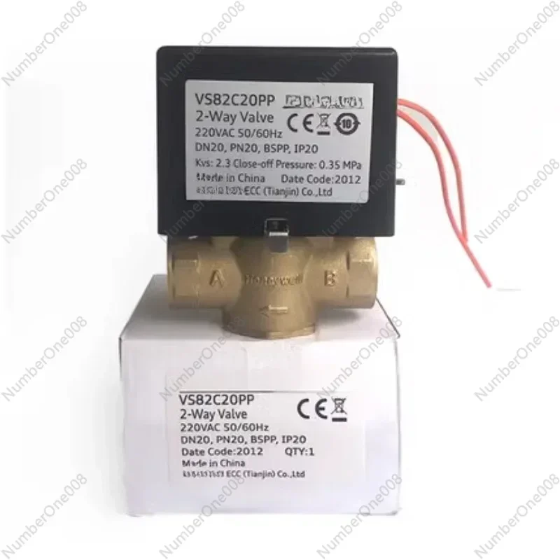 Normally closed spring reset electric two-way valve VS92C20PP/VS92C25PP fan coil valve