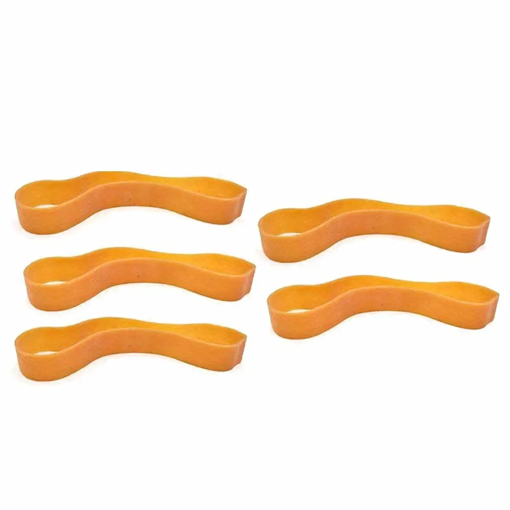 Stationery Holder Elastic Rubber Bands Anti-fall Fastening Natural Latex Heat Resistant Not Easy To Break Yellow