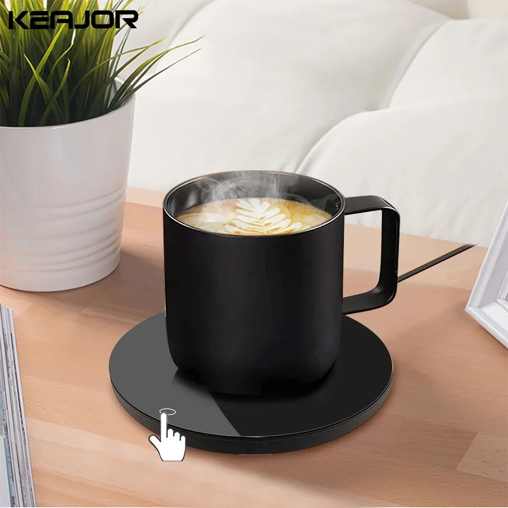Coffee Cup Heater Mug Warmer USB Heating Pad Electic Milk Tea Water Thermostatic Coasters Cup Warmer For  Office Desk DC 5V