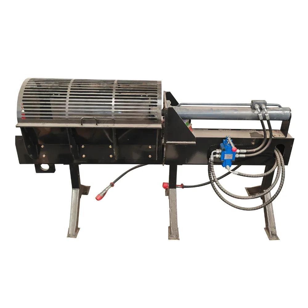 

Log Splitter Attachments Operating Pressure 160 bar Length of Split Wood 550 mm for Mini Skid Steer Loader Track Loader