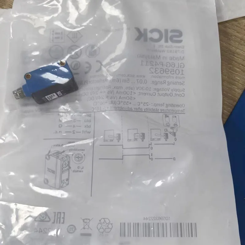 GL6G-P4211 Nuevo sensor de interruptor fotoeléctrico SICK original, gran cantidad en stock, bienvenido a consultar
