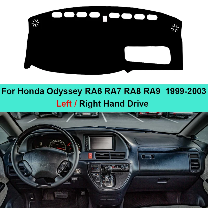 For Honda Odyssey RA6 RA7 RA8 RA9 1999-2003 Car Dashboard Cover Sun Shade Mat Avoid Light Pad Anti-Uv Carpet ﻿Decor Accessories