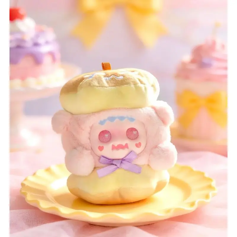 Finding Unicorn Shinwoo Dessert House Series Plush Blind Box Cute Vinyl Figure Collectible Desktop Ornament For Display view 4