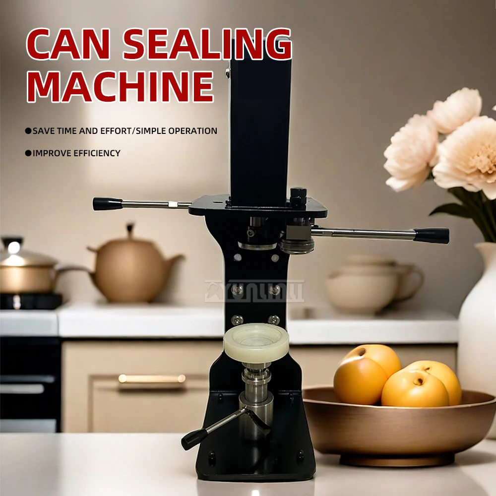 Ручная машина для запечатывания банок Упаковочная машина для укупорки пластиковых бутылок Алюминиевый упаковщик банок Менший, чем 17 см