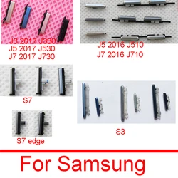 Per Samsung S3 i9300 S7 Edge J5 J7 2016 J510 J710 / J3 J5 J7 2017 J730 J530 J330 Volume accensione Off tasto laterale tasto flessibile cavo