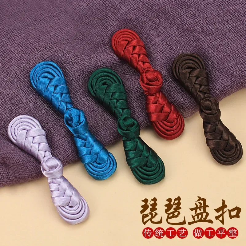 10 Pairs Traditional  Chinese Handmade Cheongsam Buttons Knot Fastener DIY Clothing Accessory for Suit Handcraft